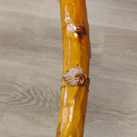 Handcrafted Wooden Walking Stick - Picture 6 of 17